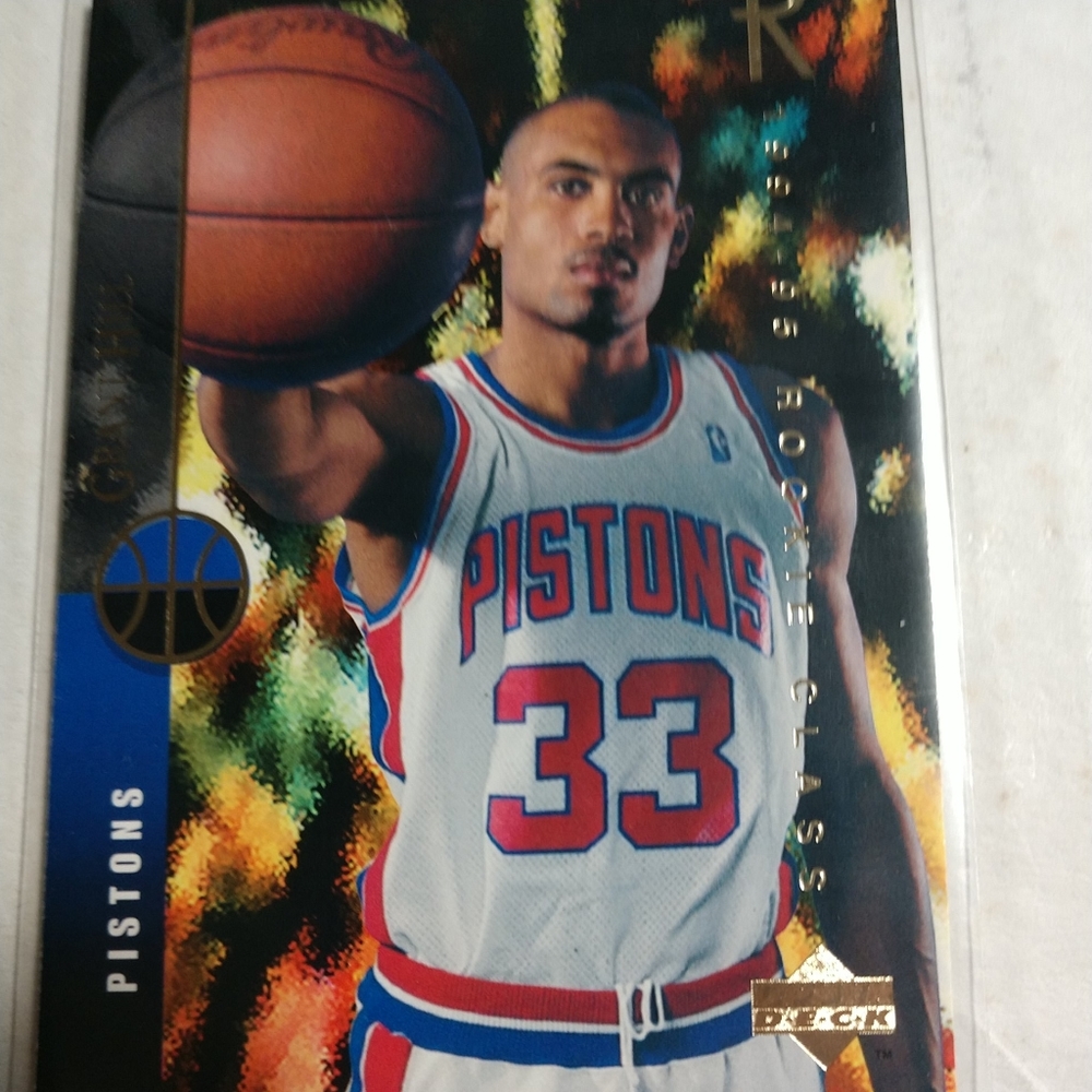 1994 -1995 Upper Deck Rookie GRANT HILL - RC PISTONS DUKE - GRADABLE CARD see